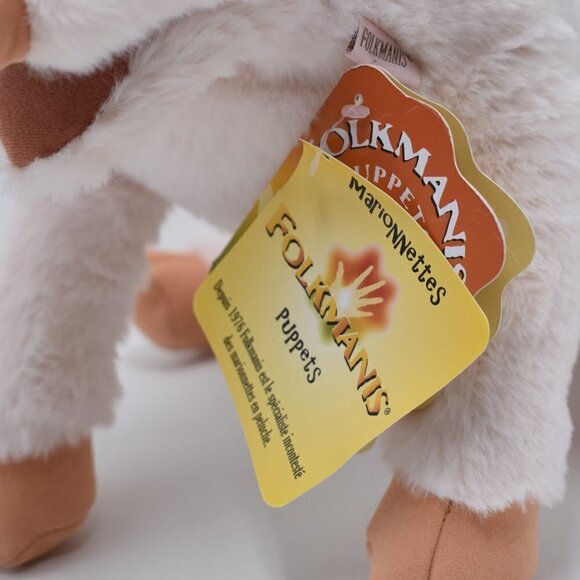 Folksmanis Plush Puppets Marionnettes Piglet Light Pink Stuffed Animal with Tags - Picture 5 of 10